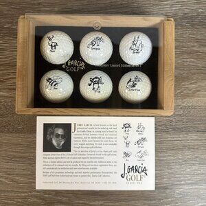 Jerry Garcia Collectors’  Limited Edition Series 1 Golf Balls.  Set Of 6